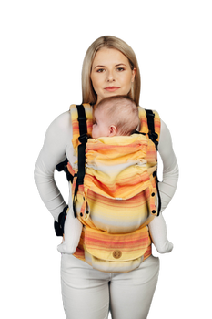 Lenny Lamb Baby carrier: LennyUpGrade Orange Blossom