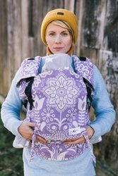 Be Lenka Baby carrier: 4Ever Folk Purple