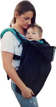 Little Frog Softshell Baby Cover - Black