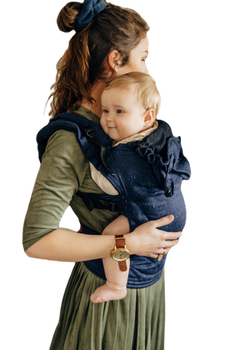 Baby carrier LennyLamb LennyGo - Flawless - Umbra