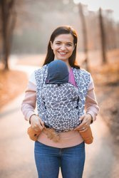 Be Lenka woven wrap - Giraffe Grey