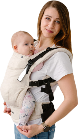 Baby carrier Kavka Multi-age: Pure Braid/No Cotton 2024