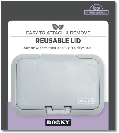 DOOKY Reusable Lid/Dispenser for Wet Wipes