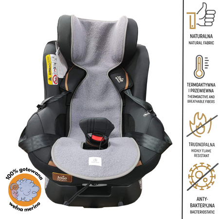Simple Wool - Anti-sweat insert for 0-13kg car seat