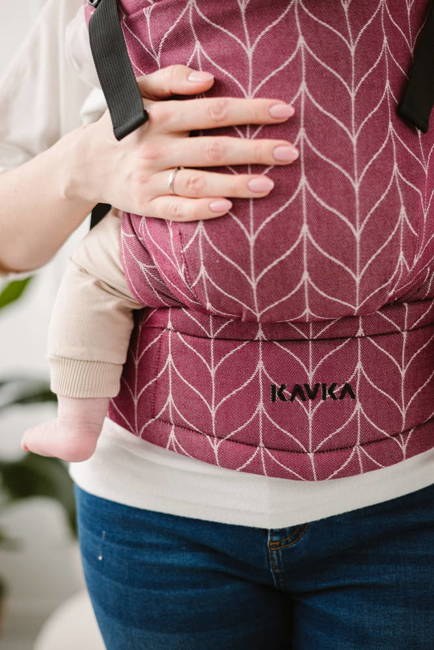 Baby carrier Kavka Multi-Age Magnetic: Cranberries Braid