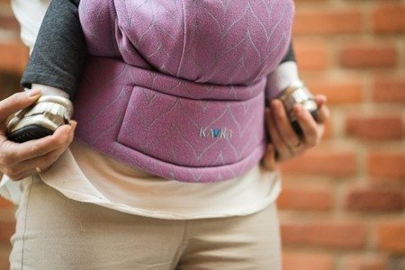 Baby carrier Kavka Multi-age: Dusty Pink Braid