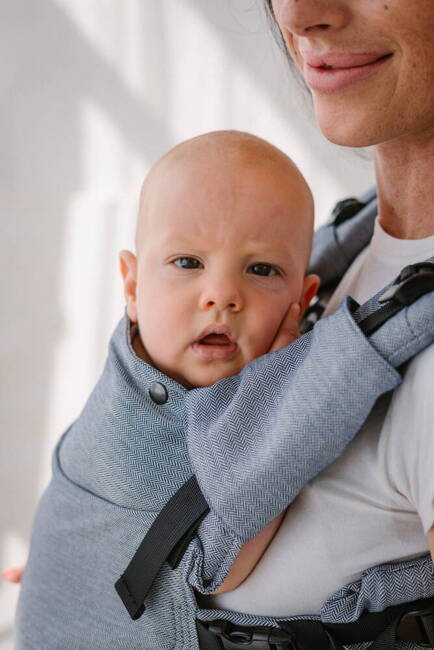 Baby carrier Kavka Multi-age: Ink Twill Bamboo 2024