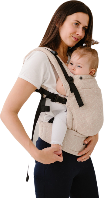 Baby carrier Kavka Multi-age: Oat Braid Cotton Tencel