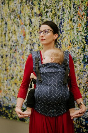 Baby carrier Kavka Multi-age swallow braid