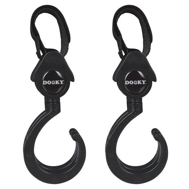 Dooky 360° Swivel Hooks for Strollers (Set of 2)