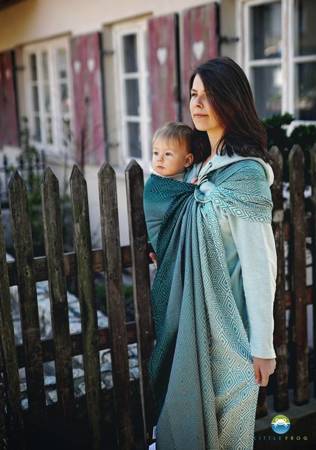 Little Frog Ring Sling - Evergreen Cube