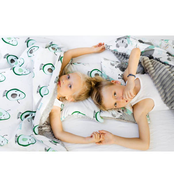 Minky Fleece Blanket (Avokado) 80x100 cm