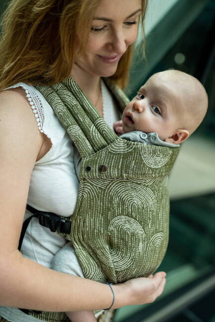 Qusy carrier / Sand Stories Eden - adjustable ergonomic carrier 