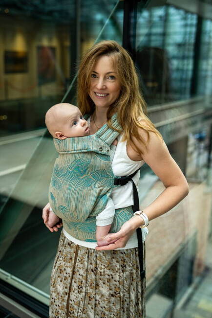 Qusy carrier / Sand Stories Erin - adjustable ergonomic carrier 