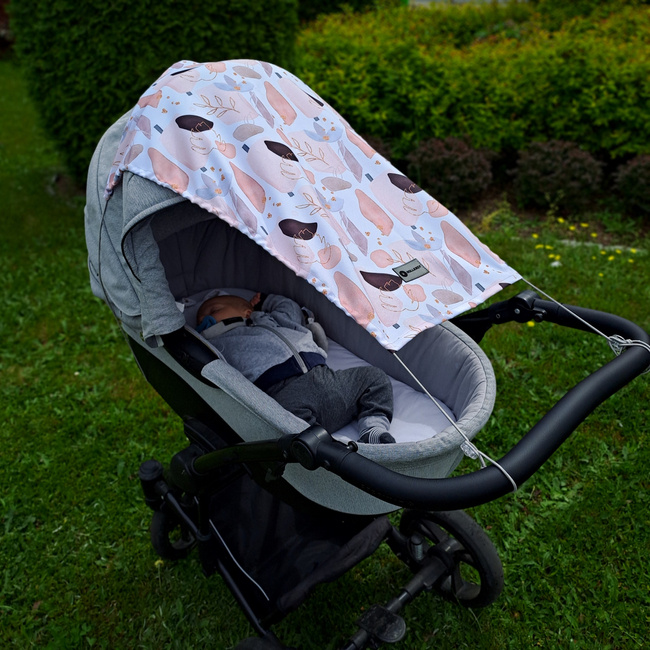 Rollersy - stroller cover Gold Dust Rose