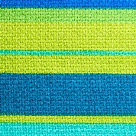 Woven wrap Zaffiro - Be Close Light green and turquoise and sapphire stripes 