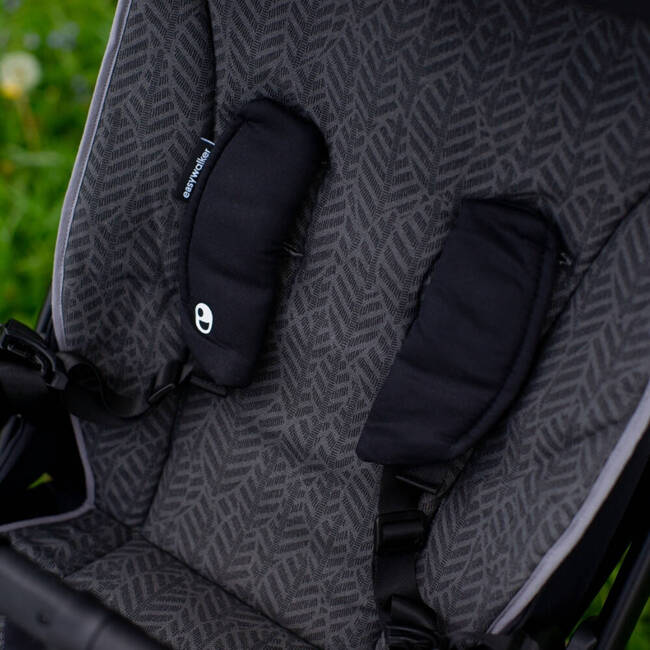 Zaffiro - 85 cm Stroller Insert - Organic Grey Air