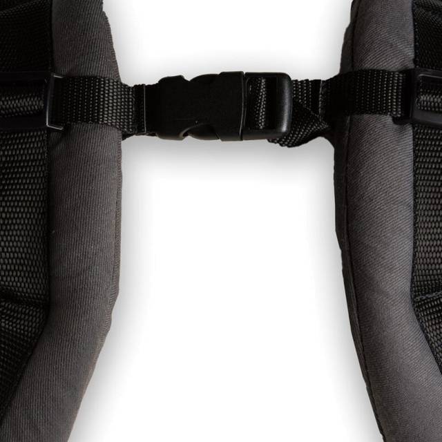 Zaffiro - baby carrier City Air: Graphite Leaves 