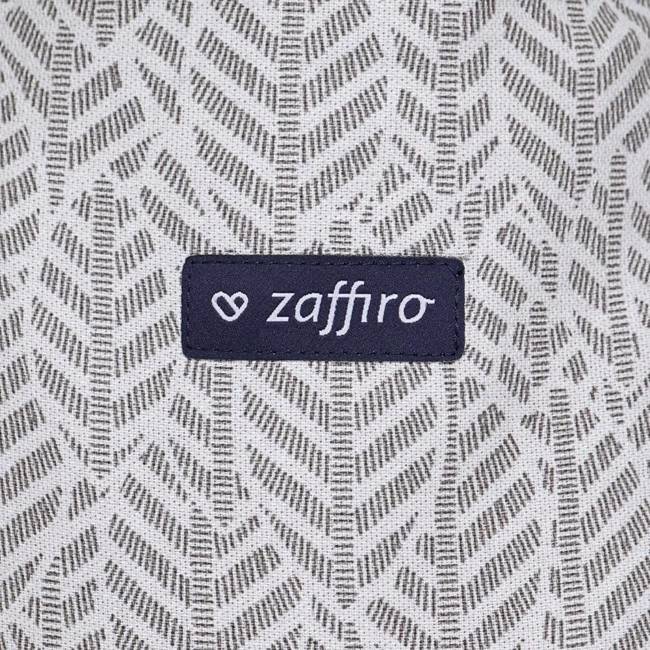 Zaffiro - baby carrier City Grey Leaves