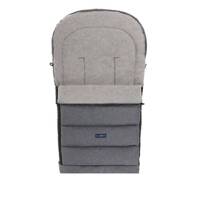 Baby carriage footmuff iGrow 4.0 Grey Wool premium + Grey Melange