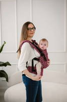 Baby carrier Kavka Multi-Age Magnetic: Cranberries Braid