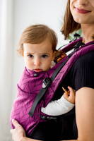 Baby carrier Kavka Multi-age: Aubergine Braid 2024