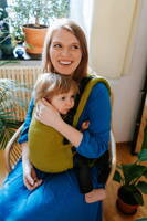 Baby carrier Kavka Multi-age: Lime Linen 2024