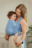 Basic Line Baby Sling LennyLamb - Little Herringbone Skylight