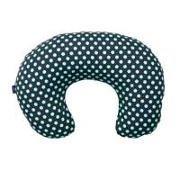 Breastfeeding pillow Zaffiro - Luli Turquoise and grey spots