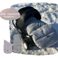 Rollersy - All-Year Footmuff Baby Grey