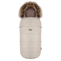 Zaffiro GrowUP 4.0 Stroller Sleeping Bag with Bag - Beige Plush + Vanilla