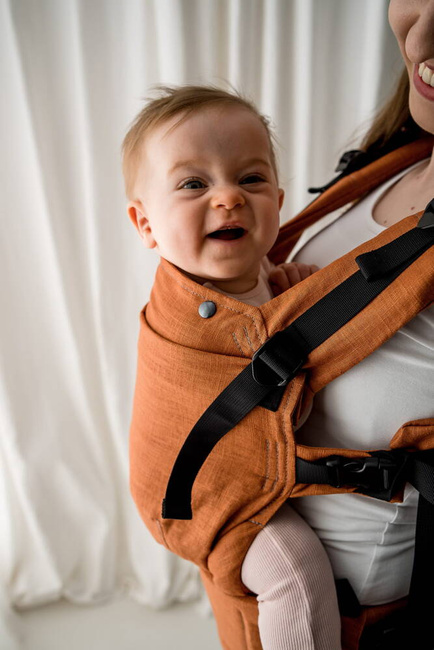 Baby carrier Kavka Multi-age: Caramel Linen 2024