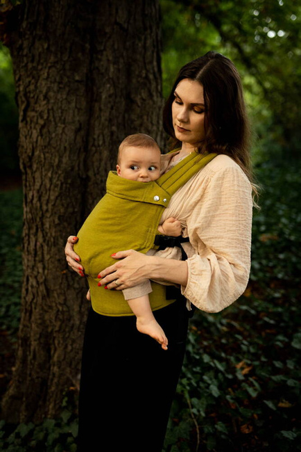 Nosidełko regulowane Qusy - Linen Olive