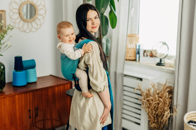 Nosidło hybrydowe LennyLamb LennyHybrid - AirGlow