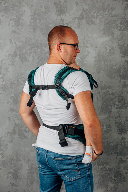 Baby carrier LennyGo Basic Line - Jade Baby Size