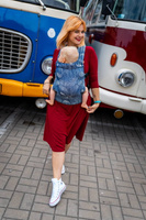 Nosidełko regulowane Qusy - Sand Stories Midnight