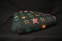 Chusta kółkowa Yaro Slings - Stellar Spongy Black Multicolor Glossy