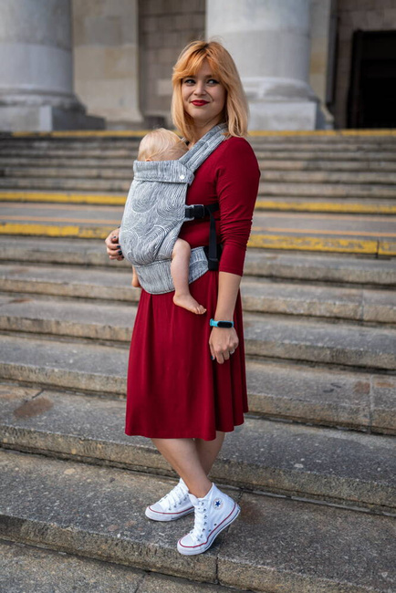 Nosidło regulowane Qusy -Sand Stories Goose Tencel