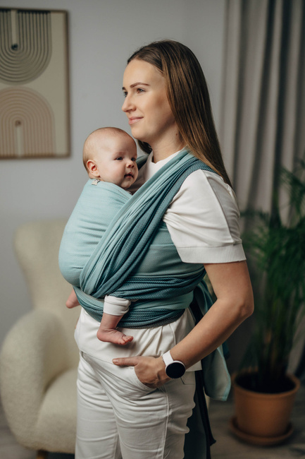 Basic Line Baby Sling LennyLamb - Baby MInt