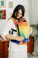 LennyLamb baby carrier - LennyLight - Rainbow Lotus