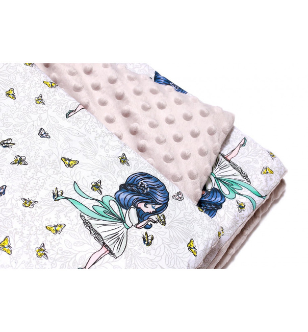 Minky Fleece Blanket (Girl) 80x100 cm