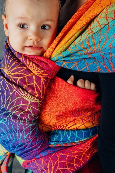 Woven wrap LennyLamb - Rainbow Lotus