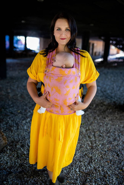 Nosidełko regulowane Qusy - Epic Ginkgo Sunrise