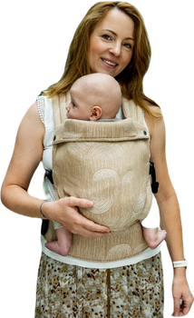 Qusy carrier / Sand Stories Nude - adjustable ergonomic carrier
