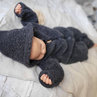 Zaffiro - Kombinezon Nevada 100% wełna - Baranek Graphite