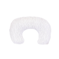 Breastfeeding pillow Zaffiro - White Leaves