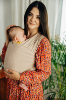 Stretchy/Elastic Baby Sling - Nude Beige