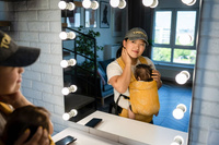 Nosidełko regulowane Qusy - Sand Stories Mustard