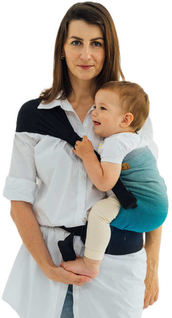 Baby Carrier LennyLamb LennyHip - Airglow