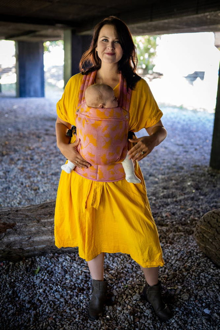 Nosidełko regulowane Qusy - Epic Ginkgo Sunrise